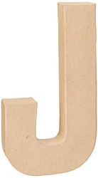Letter, groot, H: 20,5 cm, J, 1 st.
