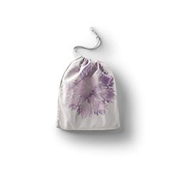 Bonamaison Printed Cotton Produce Bag with Drawstring, Reusable Grocery Bag, Biodegradable Eco-Friendly Bags, Travel Pouch, Sachet Bags, Shopping Bag, Eco Friendly, Foldable, Size: 20x30 Cm