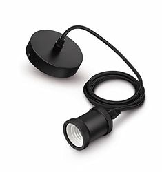 Philips Lighting - CORD/moderno/E27/preto 1CT EU RF