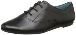 s.Oliver Casual 5-5-23200-22 dames veterschoenen, zwart zwart 1, 37 EU