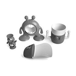 PRINCE LIONHEART Set de Salle de Bain Eyefamily Plus de Plaisir/Sourires/Éclatants Gris