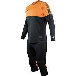 Rinat Unisex's Energy zestaw treningowy bramkarza, pomarańczowy/czarny, AS