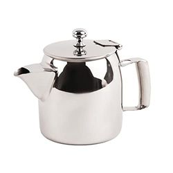 Olympia Cosmos Tea Pot Stainless Steel 12Oz Infuser Innovative - New Features