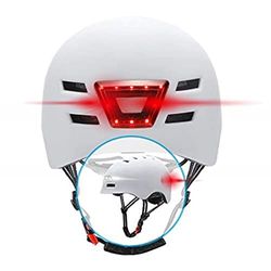 Beeper ME135L-W fietshelm, wit, L