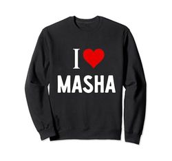 Amo a Masha Sudadera