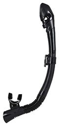 SEAC Fast Dry Tubo com ergonómico de silicone, unissexo para adulto, preto, único