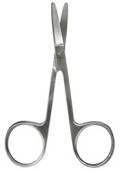 ABENA Nail Scissors |9cm| Nail Scissors for Women and Men Suitable to Be Used As Nail Scissors for Toenails, Eyebrow Scissors, Nose Hair Scissors, Moustache Scissors, Beard Scissors for Men and More.