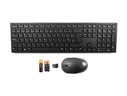 Dell Pro KM5221W - Keyboard and Mouse Set - Wireless - QWERTY - UK - Black - for Latitude 33XX 2-in-1, Precision Mobile Workstation 5750, 77XX, Vostro 35XX, 36XX
