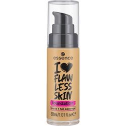 Essence Cosmetics Fondotinta I Love Flawless Skin, Lunga Durata, Opacizzante, Risultato Istantaneo, Opaca, 30 ml