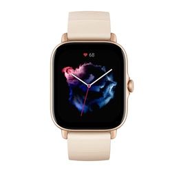Amazfit GTS3-1,75" HD AMOLED Scherm - Rechthoekig Model - 18 Dagen Batterijduur - 24H Gezondheidsmanagement - 150+ Ingebouwde Sport Modi - Ivory White