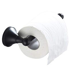 Flybath Portarrollos de Papel higiénico sin Tapa, latón para baño, Montaje en Pared, Bronce frotado con Aceite