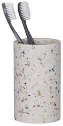 Sealskin Miscela Bicchiere per spazzolino da Denti, Ceramica, Terrazzo, B x H x T: 70 x 120 x 70 mm