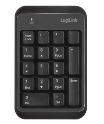 LogiLink ID0201 – Trådlös (Bluetooth V5.1) tangentplatta, svart