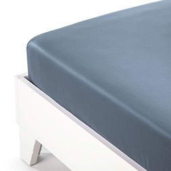 Caleffi Avio satijnen hoeslaken voor tweepersoonsbed van katoensatijn - 35285