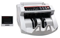 TEMPO DI SALDI Cuenta de billetes profesional con detector de billetes falsos y pantalla LED