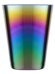 Premier Housewares Tumbler Martini Glasses Wide Rim Cocktail Glasses Set of 4 Whiskey Glass Vibrant Drinking Glasses Set Of 4 Tumblers Glass 11h x 9w x 9d