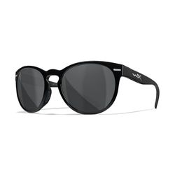 Wiley X Unisex Covert zonnebril, glanzend zwart, eenheidsmaat, glanzend zwart, One Size