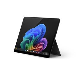 Microsoft Surface Pro, Copilot+ PC, ekran dotykowy OLED o przekątnej 13", Snapdragon® X Elite (12 rdzeni), 16 GB RAM, SSD 512 GB, najnowszy model, 11. edycja, kolor czarny