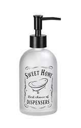 WENKO Dispenser di sapone Sweet Home trasparente