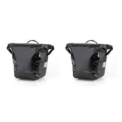 XLC Einzeltaschenset Wasserdicht, Borsa Unisex-Adulti, Nero, Taglia Unica