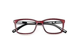 GianMarcoVenturi Occhiali da Lettura Blue Block Rosso-Nero +2,50