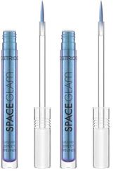 Catrice Cosmetics Space Glam Liquid Effect Eyeliner, Longue durée, Résultat Rapide, Hautement Pigmenté, Intense, Chatoyant (1.4 ml) (Lot de 2)