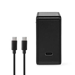 Cargador de Pared | 65 W | 3.0/3.25 A A | Número de Salidas: 1 | USB-Câ„¢ | Type-Câ„¢ | 2.00 m | Selección Automática de Voltaje