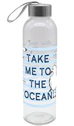 infinite av GEDA LABELS (INFKH) drickflaska Ta mig till ocean 500 ml glas