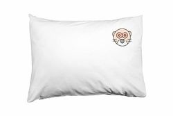 Bona Basics Funda de Almohada Decorativa, poliéster, Blanco 1, 35 x 50 cm