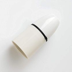 Merriway BH07450 Heat Resistant Cord Grip BC Lampholder T2 Rating 100 Watt Max 13mm, White