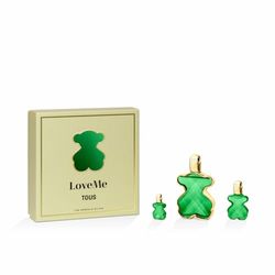 Tous EDP Loveme The Emerald Elixir parfymset för kvinnor, 3 delar