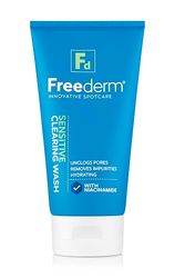 Freederm Sensitive Clearing Face Wash For Spot Prone Skin, Unclogs Pores And Removes Dirt And Impurities. Prevents Spots. With Niacinamide, 150ml Tube