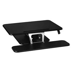 Hama Réhausseur pour Poste de Travail Assis-Debout M (80,0 x 52,0), Noir