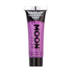 Moon Glow – Peinture fluo UV intense violet visage & corps 12 ml