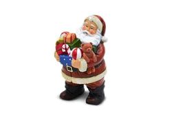 SUD IMPORT Kerstman hars C/geschenken 15cm K0014, gemengd, normaal