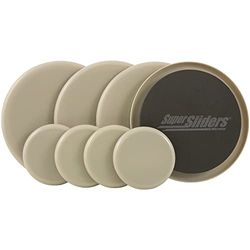 Reutilizável para mover móveis deslizantes para superfícies com carpete valor Kit, bege, 7030