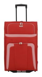 paklite Handgepäck Koffer mit 2 Rollen, Reisekoffer Klein, Orlando, Klassivenanube Weichgepäck Trolley im zeitlosen design, Vermelho, Trolley para portátil