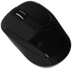 CSL – Wireless Bluetooth Mouse per Notebook | Bluetooth V3.0 | Advanced Power Management System | Design ergonomico | 3 Tasti | Nero (gommata/Lucido)