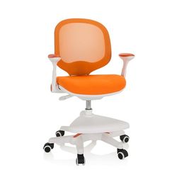 hjh OFFICE kinderstoel KID ERGO stof/netstof Oranje