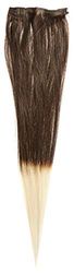 FAB® Remy 100% Human Hair Lace Weft ClipIn Hair Extension Full Head 20 inch T1B/613