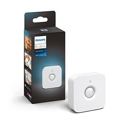 Philips Hue - Sensor de movimiento, Accesorio para bombillas y lámparas inteligentes Hue, Compatible con Alexa y Google Home