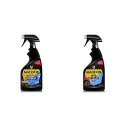 Maddox Detail 10205 Traitement céramique pour Peinture & Tire Detailer - Lustreur de Pneus, Plastiques et Joints de Carrosserie (500 ml).