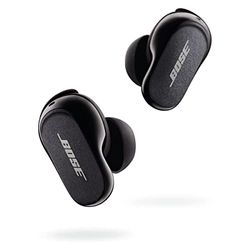 Bose Auriculares QuietComfort con cancelación de ruido II - Auriculares totalmente inalámbricos con ajustes de sonido y cancelación de ruido personalizados - Triple negro