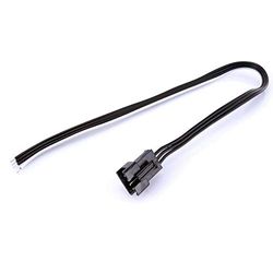 KapegoLED Accessory/Spare Part, Connection Cable RGB 2er Set, Length: 300 mm, Black