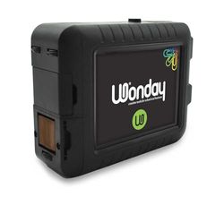 WONDAY - Imprimante Jet d'encre Portative Tous Supports. Etiquetez Vos Archives, classeurs, cahiers, Fournitures Scolaires, Bureau. Plus d’Etiquette, Imprimez Directement sur la Surface désirée.