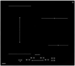 Akpo PIA 6800, Induction hob, Black