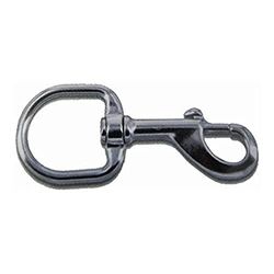 Best divers MOSCHETTONE Inox DIR 98 mm Ring Ø 28 mm, Unisex Vuxen, Grå