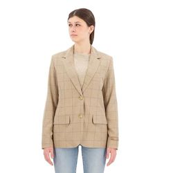 Levi's Damer Abner Classic Blazer Neutrals, goldie pläd otter, M