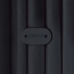 Tenax Liens pour Cannisses, Anthracite, Longueur 15 cm, Paquet de 26 Liens, pour la Fixation de Cannes Synthétiques