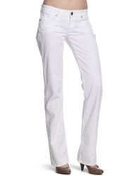 Cross Jeans Dames Jeans, wit (white), 27W x 34L